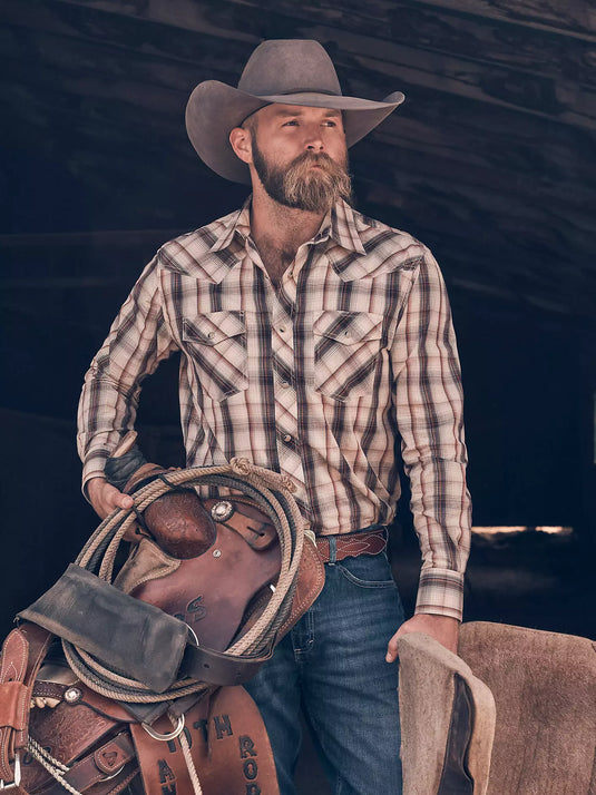 112381479 - Men's 20X® Competition Comfort Long Sleeve Two Pocket Western Snap Shirt