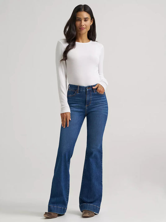 112382765 - Women's Wrangler BESPOKE High Rise Trouser Jean
