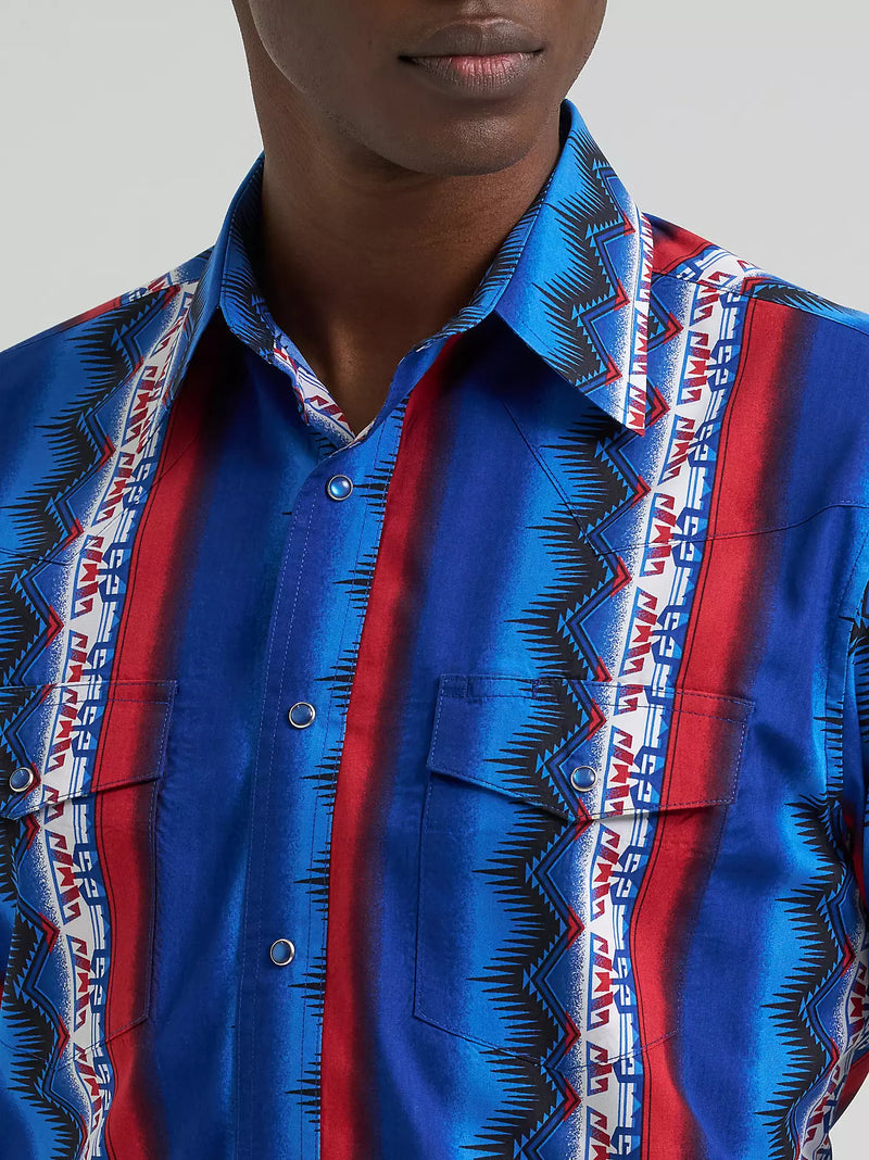 Load image into Gallery viewer, 112384295 - Men's Checotah® Long Sleeve Western Snap Printed Shirt

