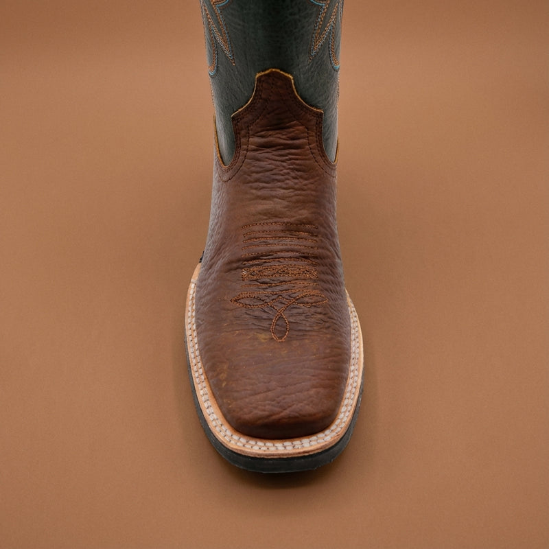 Load image into Gallery viewer, CP8002 - Cowboy Prayer Distressed Brown Cowboy Boot
