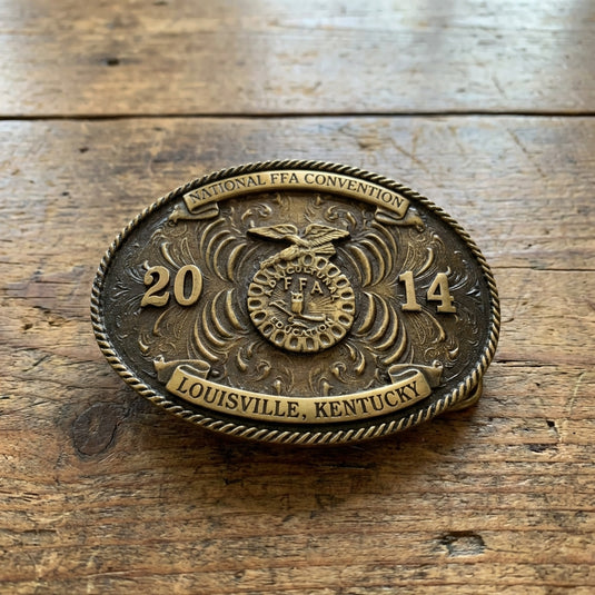 FFA 2014 - Montana Silversmith 2014 Collector Convention Buckle