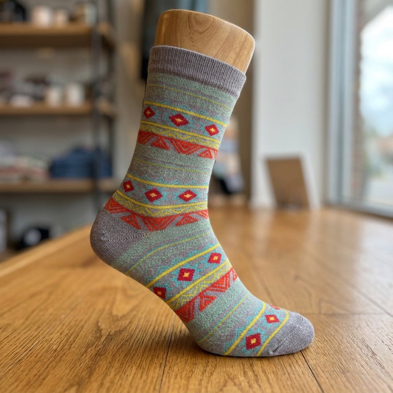 Load image into Gallery viewer, 222323AZT - Red Dirt Hat Co Crew Cut Sock Multicolor Patterns
