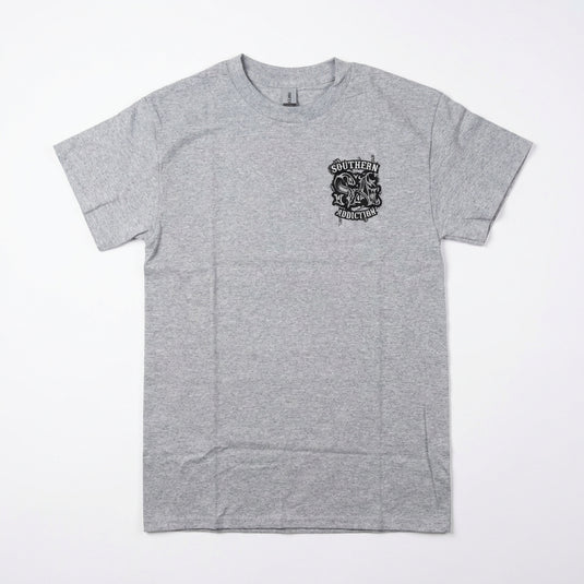 6137 - Southern Addiction Sm Town Cntry Boy - Grey T Shirt