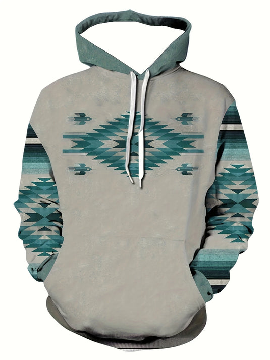 TMSWST2 - Aztec Print Hoody