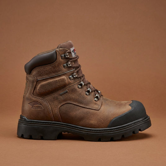 A7258 - Avenger Men's Steel Toe Waterproof Work Boot