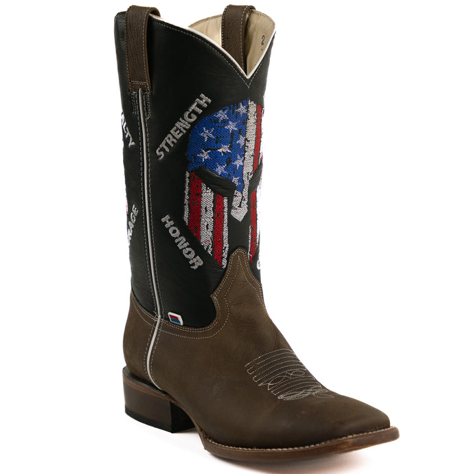 1221 - RockinLeather Men's Spartan Western Boot