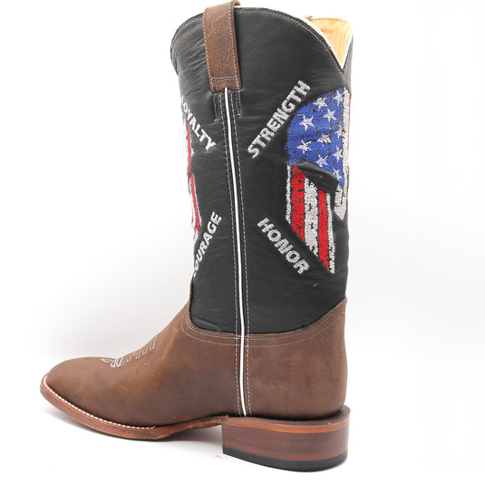 1221 - RockinLeather Men's Spartan Western Boot