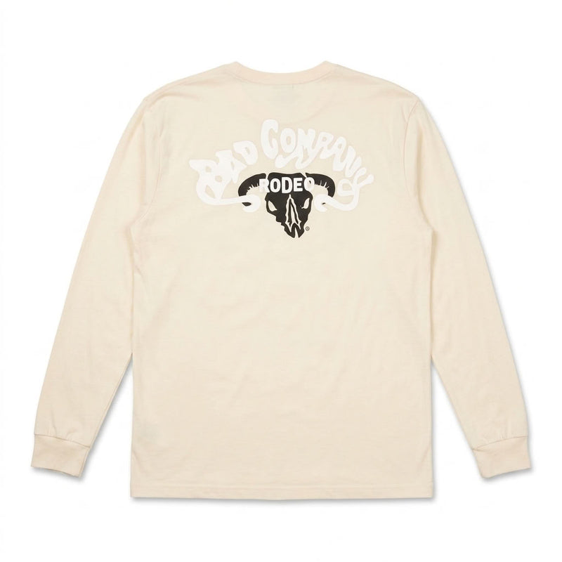 Load image into Gallery viewer, BCT2613TN - Hooey "Bad Company" Tan Long Sleeve Shirt W/Cream &amp; Black Logo
