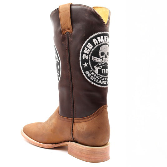 1255 - RockinLeather Men's * 2nd Amendment * Western Boot