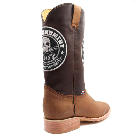 1255 - RockinLeather Men's * 2nd Amendment * Western Boot