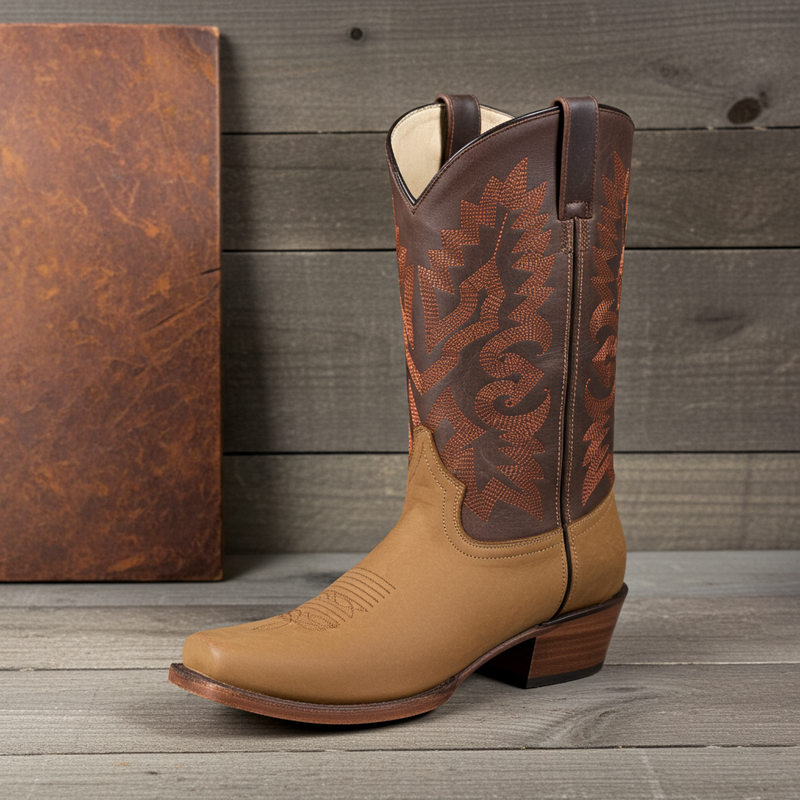 1205 - RockinLeather Men's Crazy Horse Narrow Square Toe Western 1205 - RockinLeather Men's Crazy Horse Narrow Square Toe Western