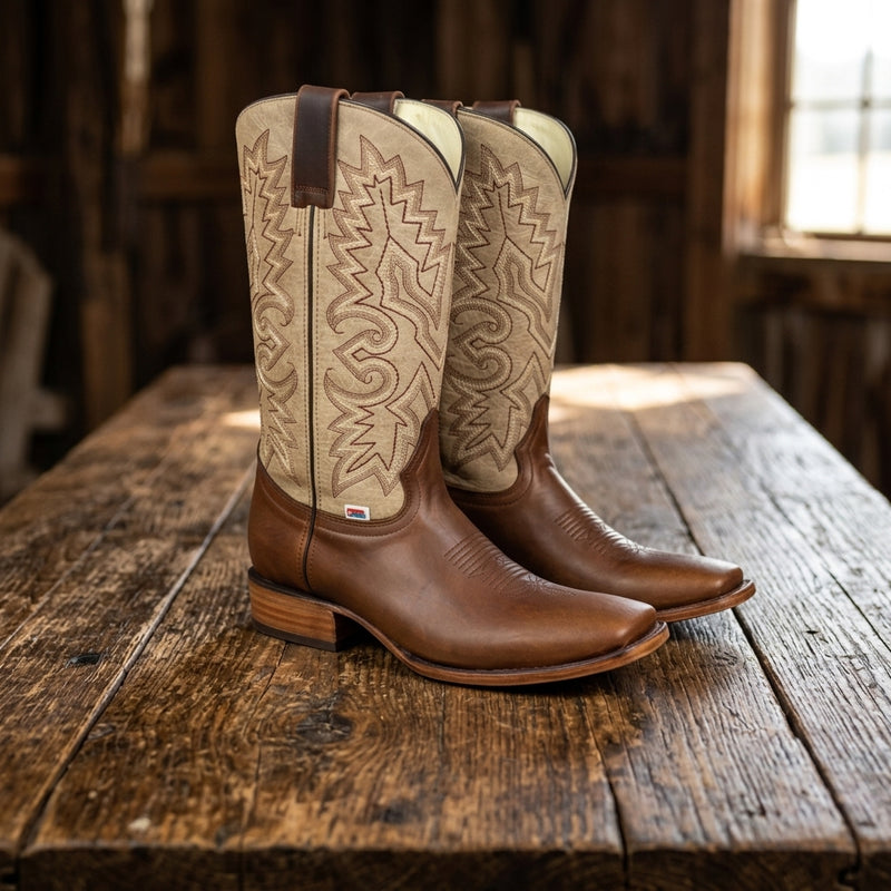 Load image into Gallery viewer, 1210 - RockinLeather Men's Copper Ranch Western Boot
