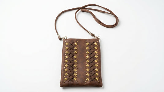 Rainbow Purse 11 - Brown