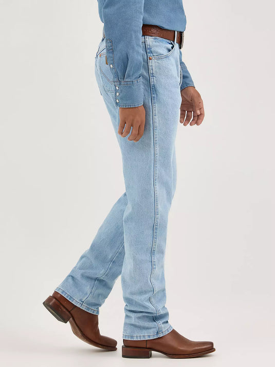 13MWZGH - Wrangler Cowboy Cut Original Fit Jean In Bleach