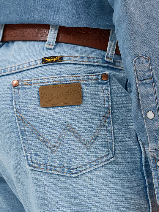 13MWZGH - Wrangler Cowboy Cut Original Fit Jean In Bleach