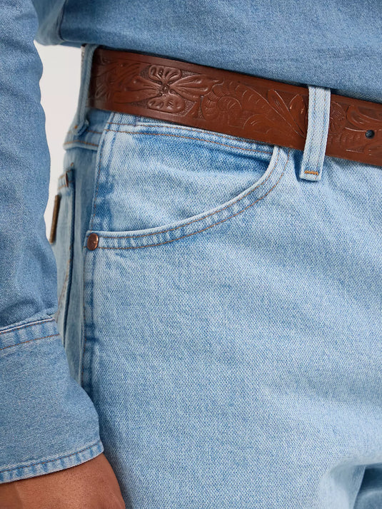 13MWZGH - Wrangler Cowboy Cut Original Fit Jean In Bleach