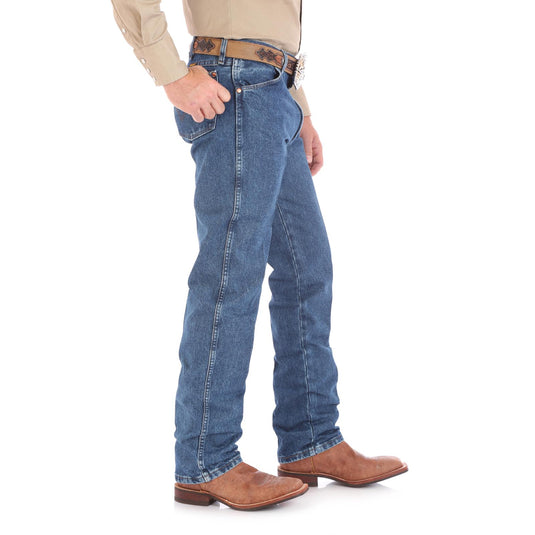 13MWZGK - Wrangler Cowboy Cut Original Fit Jean In Stonewash