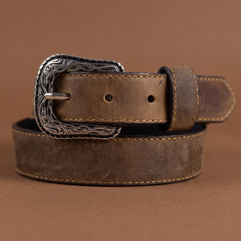 Load image into Gallery viewer, B1033 - RockinLeather Children's Crazy Choco Leather Belt
