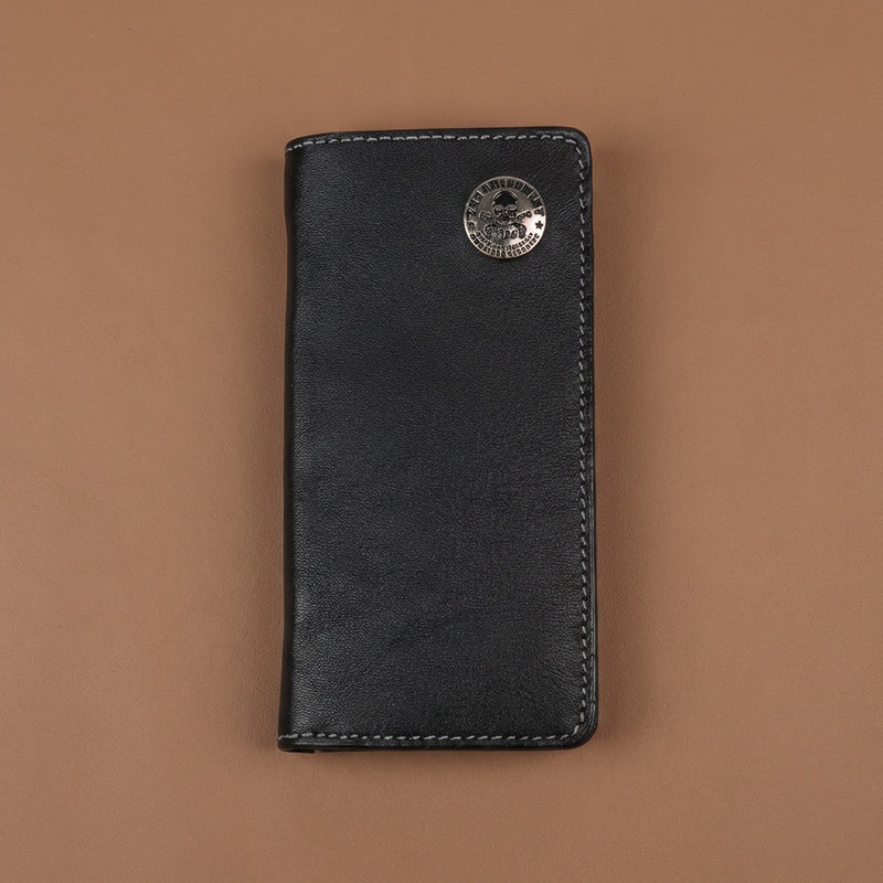 Load image into Gallery viewer, W135 - RockinLeather Black 2nd Amendment Concho Rodeo Wallet

