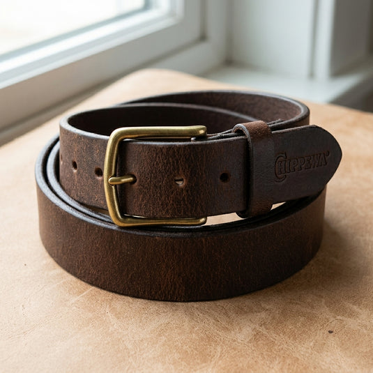 22224BE7 - Chippewa Men's Belt Crazy Horse Leather
