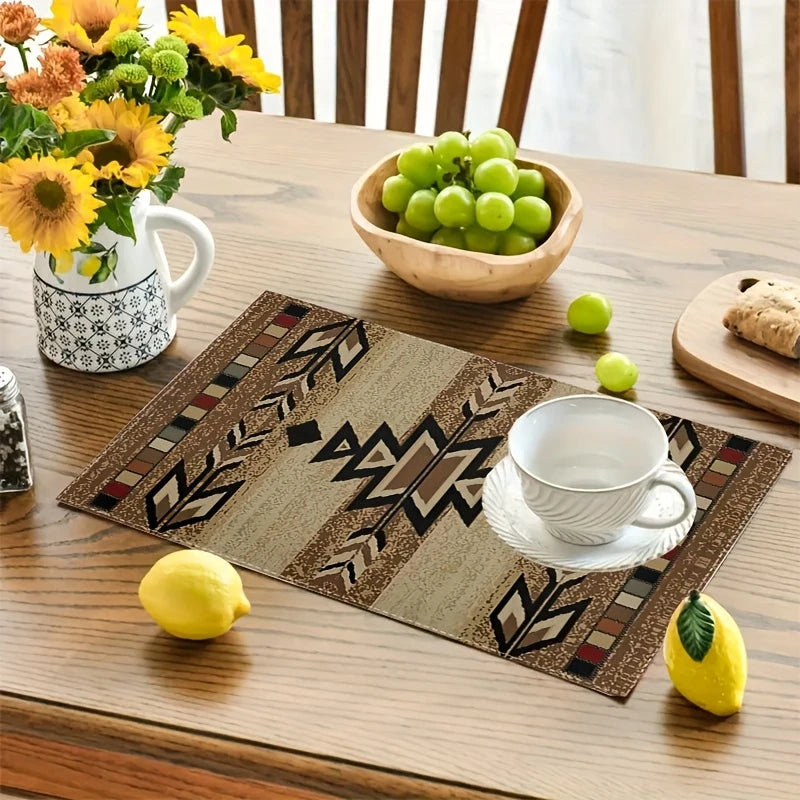 Load image into Gallery viewer, TMPLMT9 - Set of 4 - Southwestern Print Placemats
