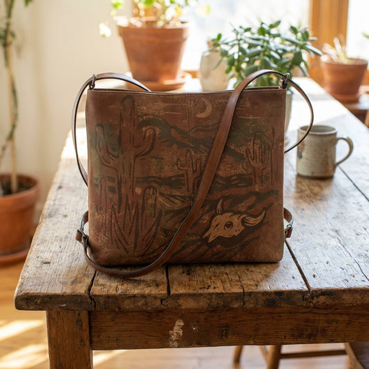 2422179441 - Red Dirt Hat Co Ladies Convertible Backpack, Dusty Desert