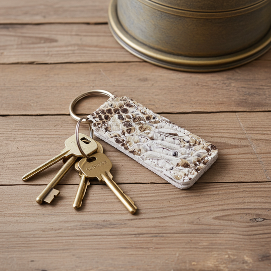 KEY1 - Natural Python Print Keychain