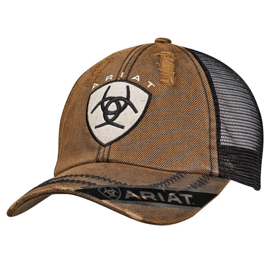 15227133 - Ariat Brown/Black Men's Ball Cap