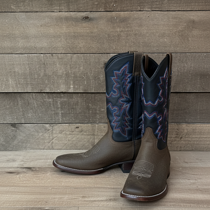 Load image into Gallery viewer, CP5001 - Cowboy Prayer Men&#39;s Oiled Cowhide Western Boot

