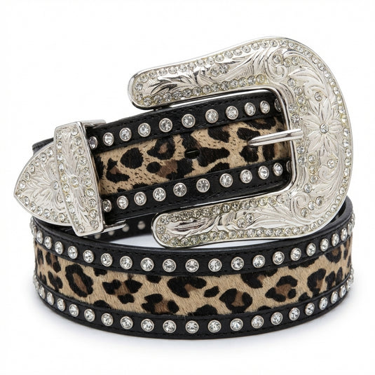 A502 - Women's Blk PF w/Cry & Leopard