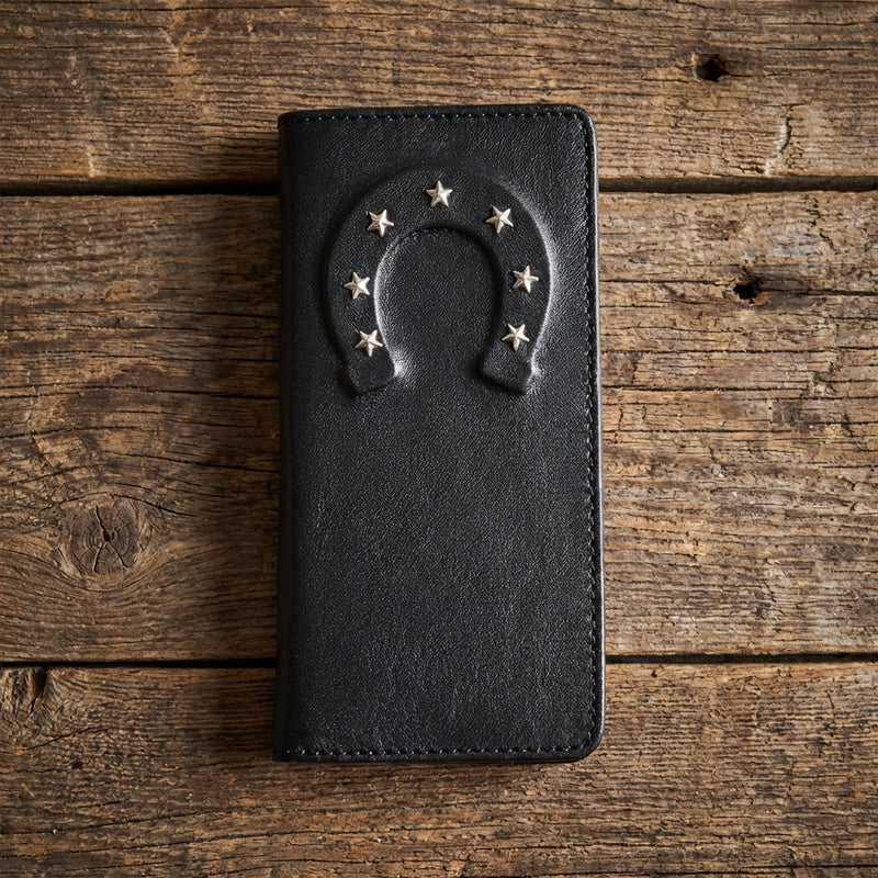 Load image into Gallery viewer, W125 - RockinLeather Rodeo Wallet w/ Raised Horseshoe
