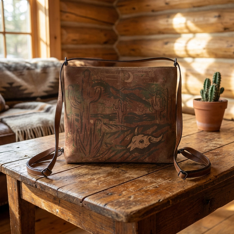 Load image into Gallery viewer, 2422179441 - Red Dirt Hat Co Ladies Convertible Backpack, Dusty Desert
