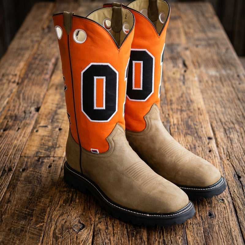 Load image into Gallery viewer, 3123 - RockinLeather Men's * Just A Good Ol' Boy * Steel Toe Boots
