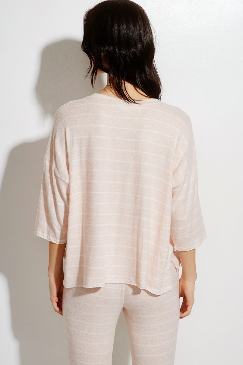 Load image into Gallery viewer, PL1 - Ladies Striped Lounge Wear Set
