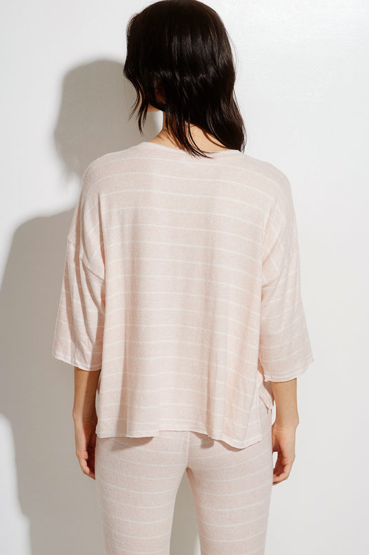 PL1 - Ladies Striped Lounge Wear Set