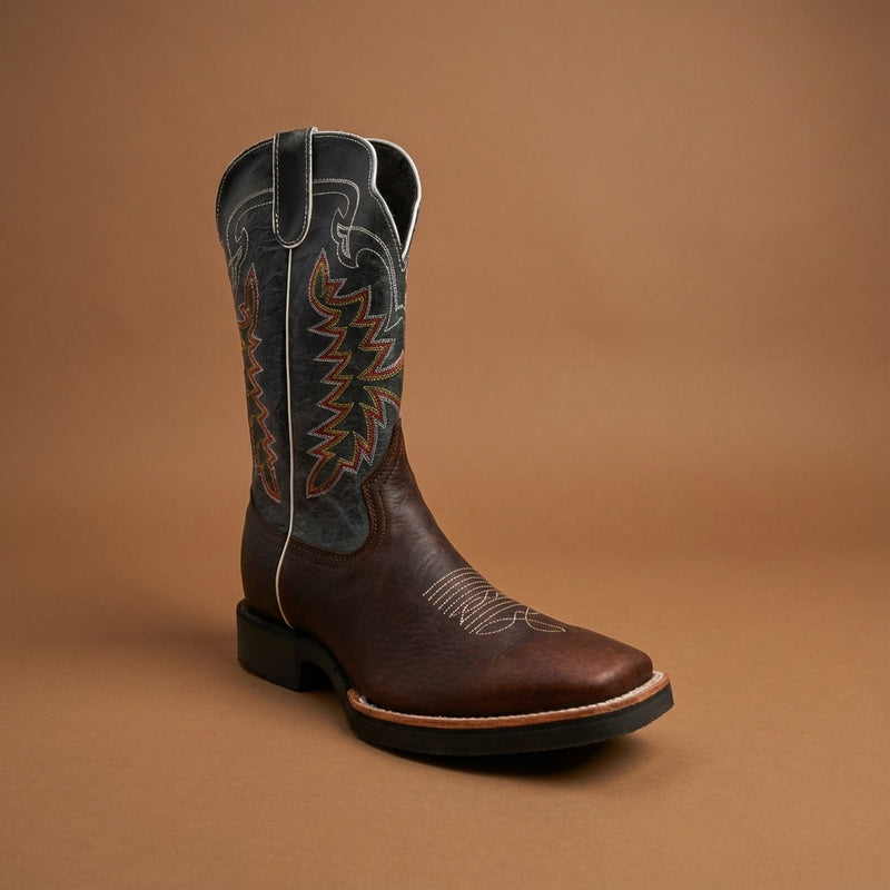 Load image into Gallery viewer, CP8003 - Cowboy Prayer Chocolate Brown Cowboy Boot
