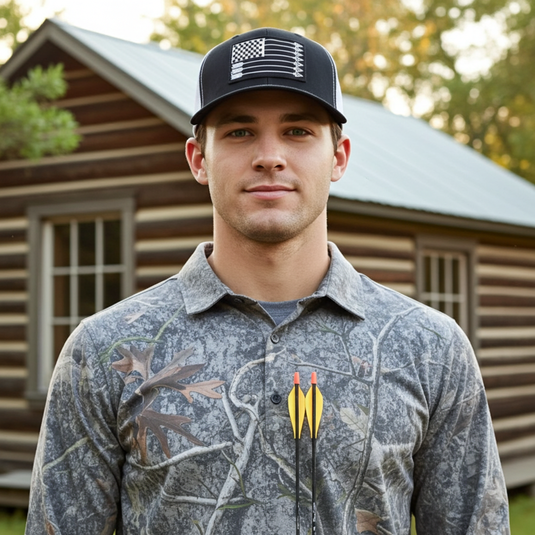 SA160 - Southern Addiction Arrows Flag Black/White Cap