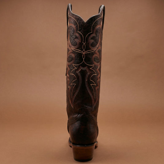 8300 - RockinLeather Women's Hand Painted Snip Toe Boot