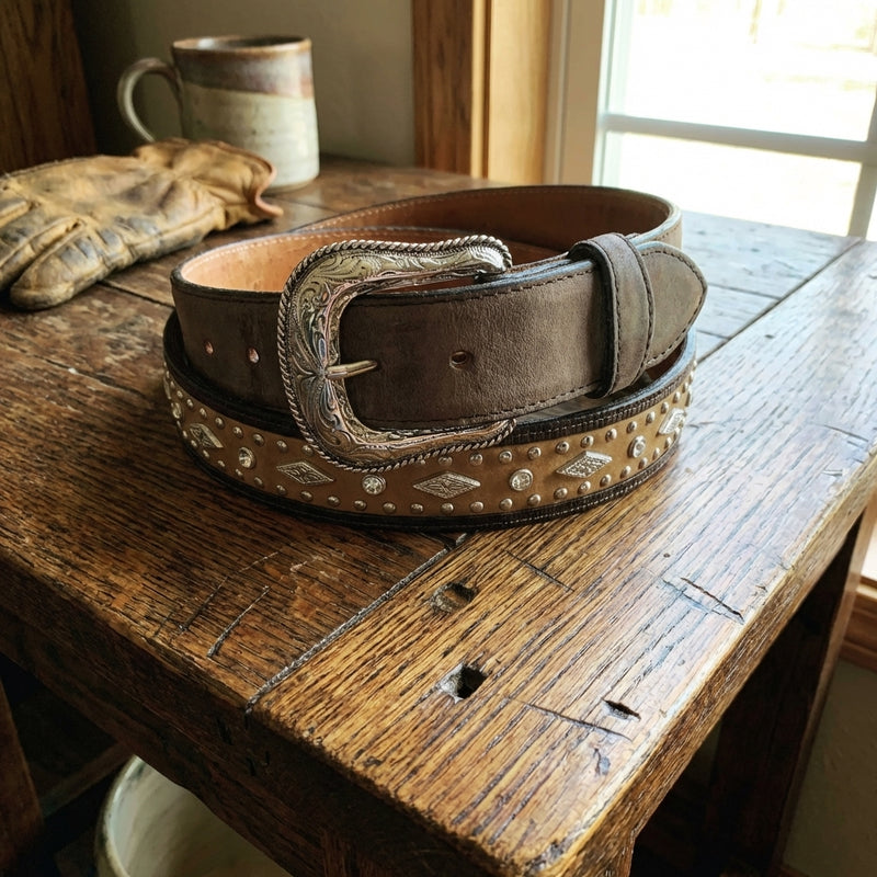 Load image into Gallery viewer, B07 - RockinLeather Cowhide Crazy Honey/Choco
