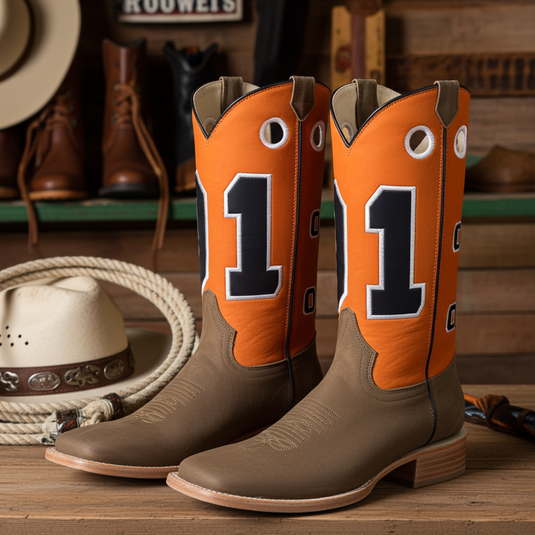 1156 RockinLeather Men's Just a Good Ol' Boy Western Boots