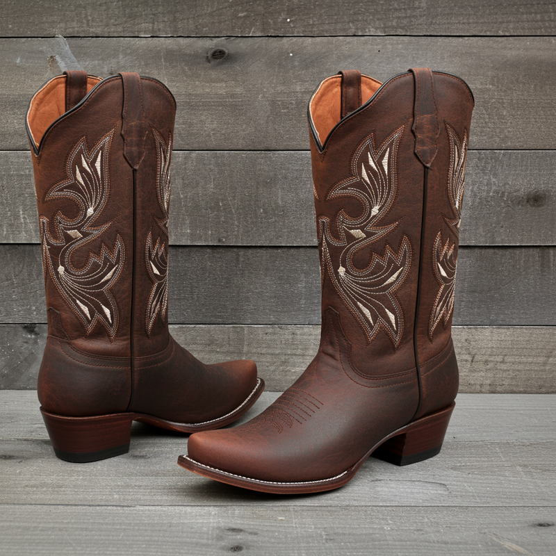 Load image into Gallery viewer, 2820 - RockinLeather Women&#39;s Mad Dog Cowhide Snip Toe Western Boot
