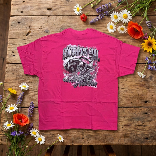 7046 - Southern Addiction Catch Me T Shirt