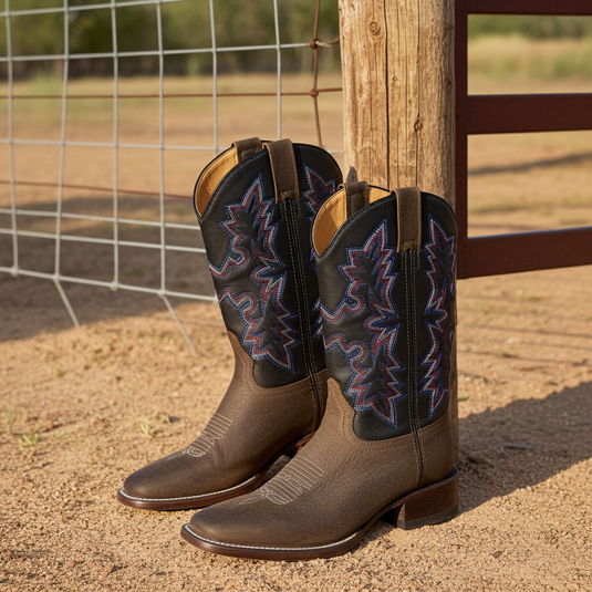 CP5001 - Cowboy Prayer Men's Oiled Cowhide Western Boot