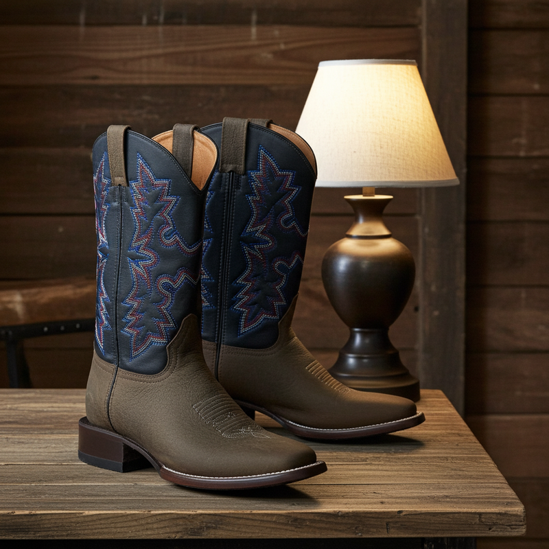 Load image into Gallery viewer, CP5001 - Cowboy Prayer Men&#39;s Oiled Cowhide Western Boot
