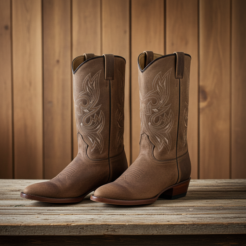 Load image into Gallery viewer, 1802 - RockinLeather Men&#39;s Mad Dog Cowhide Western Boot With Pointed Toe
