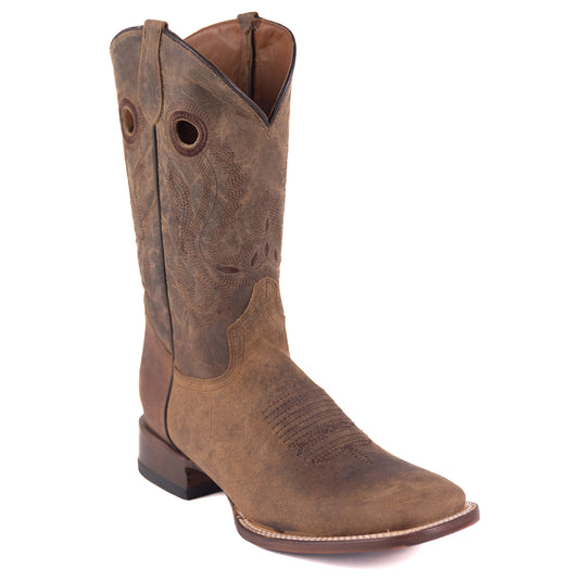 1803 - RockinLeather Men's Mad Dog Cowhide Western Boot With