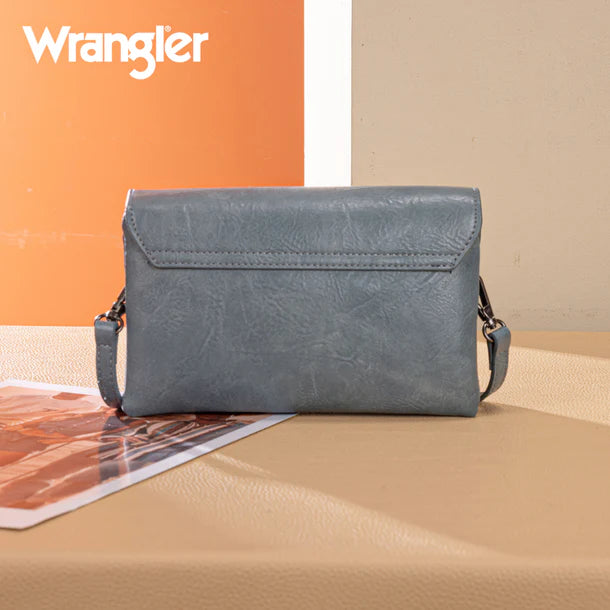 Load image into Gallery viewer, WG320-209JN - Wrangler Vintage-Inspired Crossbody Bag - Jean
