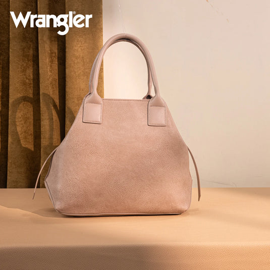 WG199-1824TN - Wrangler Carry-All Aztec Expandable Tote/Crossbody - Tan