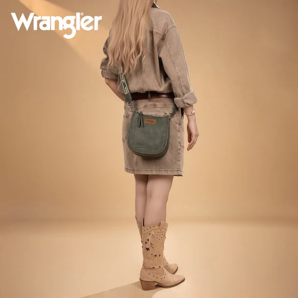 Load image into Gallery viewer, WG119-077GN - Wrangler Small Crossbody Bag
