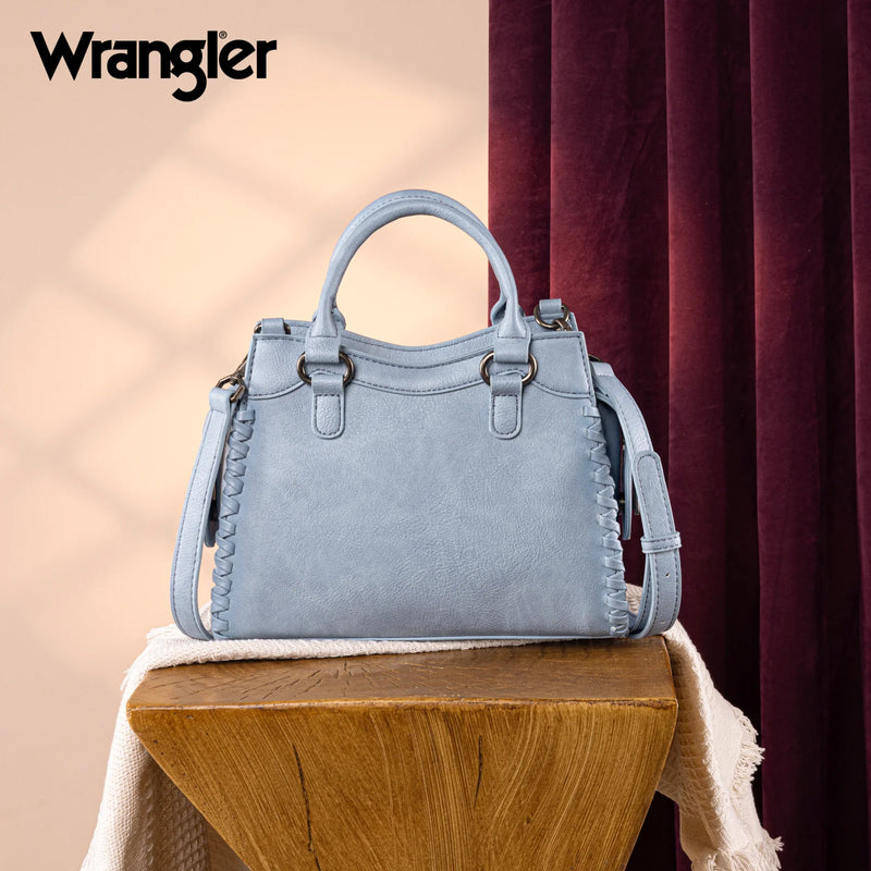 Load image into Gallery viewer, WG183-8300JN - Wrangler Carry-All Whipstitch Tote/Crossbody - Jean
